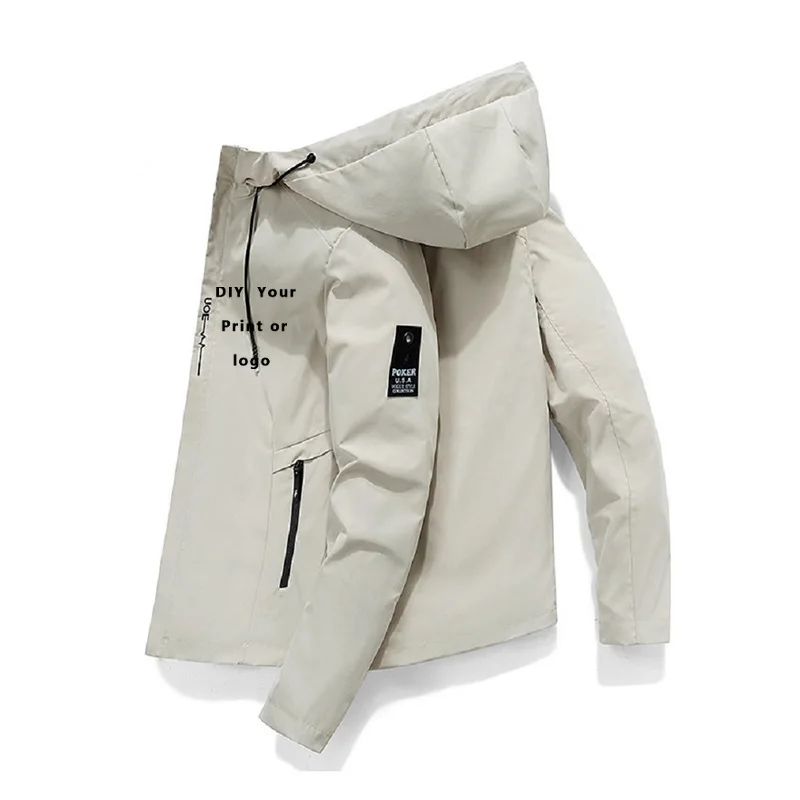 Куртка с капюшоном для мужчин и женщин New2024 индивидуальный дизайн по