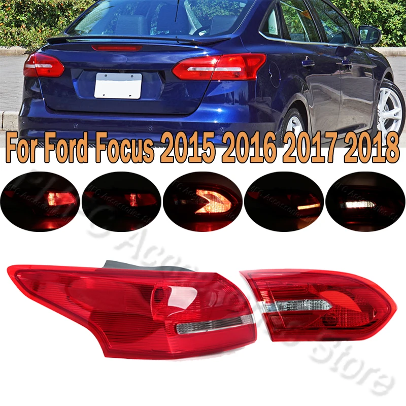 Задний фонарь стоп-сигнал задний в сборе автомобильная лампа для Ford Focus 2015 2016 2017