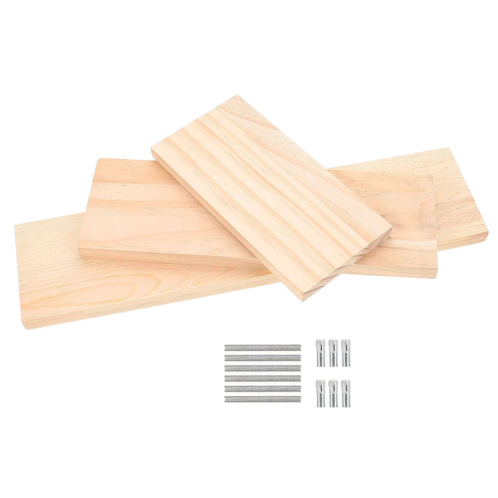 

3 Sets Wall Shelves Wall Floating Shelves Floating Kitchen Shelves Hanging Wall Shelf Floating Shelf Solid Wood Hanging Shelves