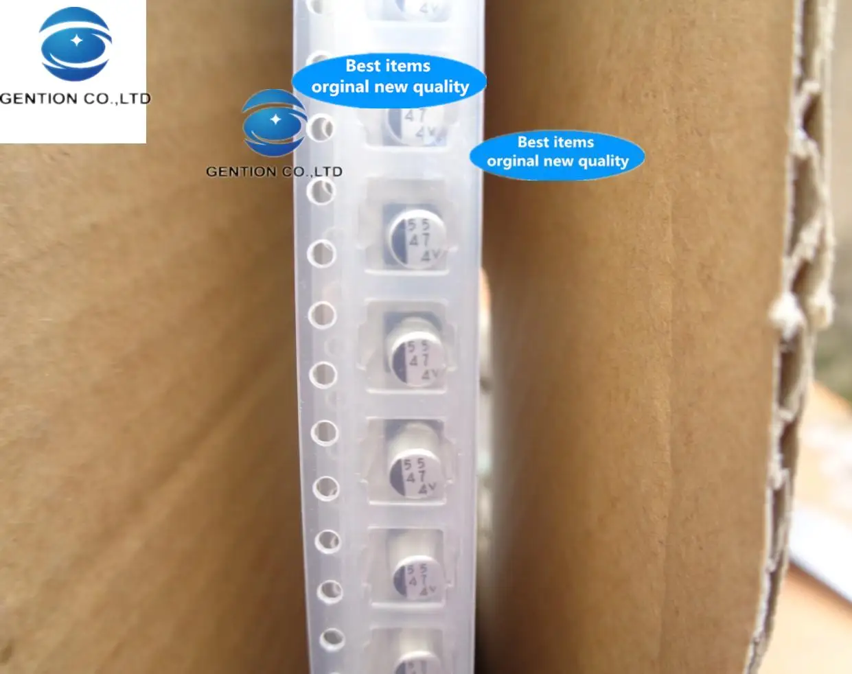 

50 шт. 100% оригинальный новый 4V47UF SMD конденсатор Walkman 47 мкФ 4V BS 4X5 маленький размер реальное фото