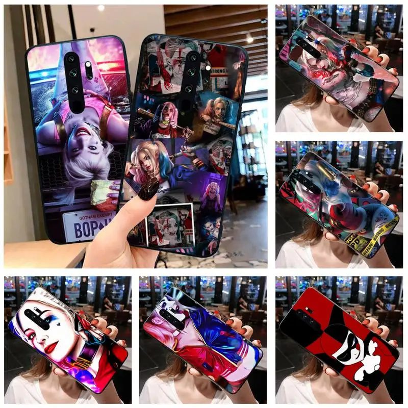 

Harley Quinn Phone Case Silicone soft for Redmi 9A 8A Note 11 10 9 8 8T Redmi 9 K20 K30 K40 Pro Max