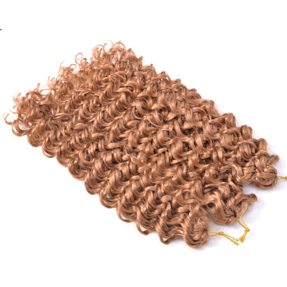 

Hook Braids GoGo Curl Synthetic Crochet Hair African Curls Hair Extensions Braiding Hair For Afro Women Ombre Blonde 14 18 Inch