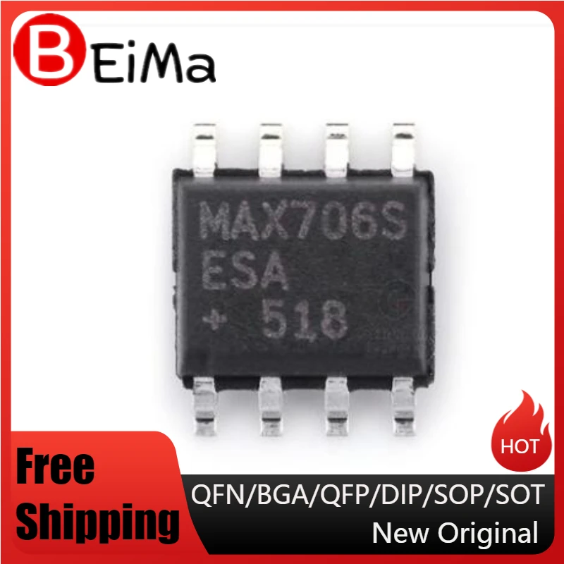 

(5-10piece) MAX706SESA+T MAX706SESA MAX706 SOP8 Provide One-Stop Bom Distribution Order Spot Supply