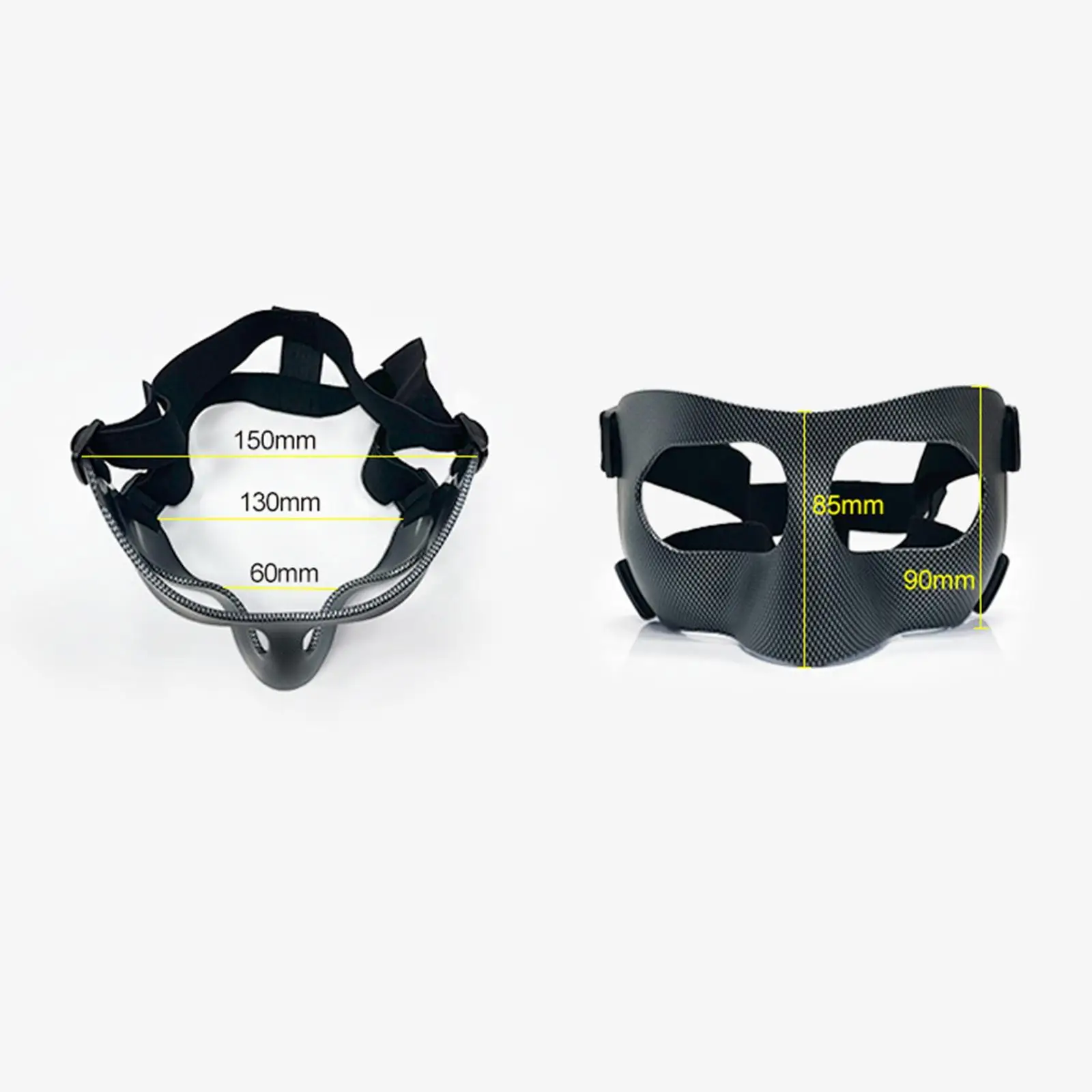 Защита для носа Регулируемая Маска лица Софтбол Футбол защитная Противоударная