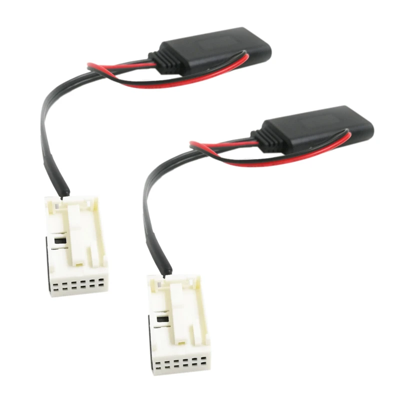 

2X Car Bluetooth Module Wireless Radio Aux-In Audio Adapter For Peugeot 207 307 407 308 Citroen C2 C3 Rd4