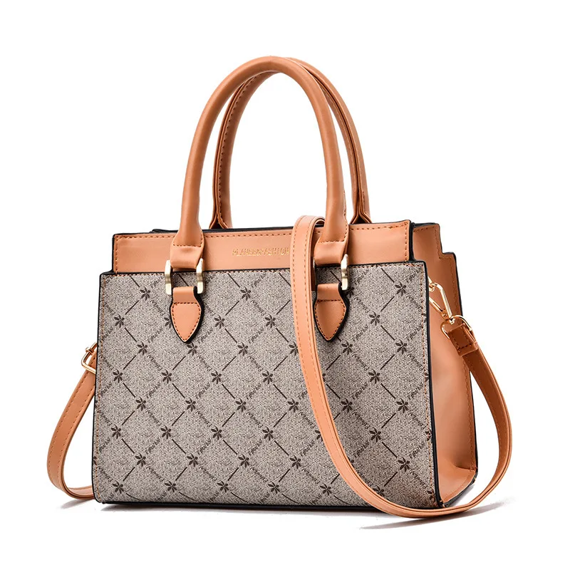 

Handbag women's bag 2023 new middle-aged women's bag fashion atmosphere large capacity crossbody mother bag