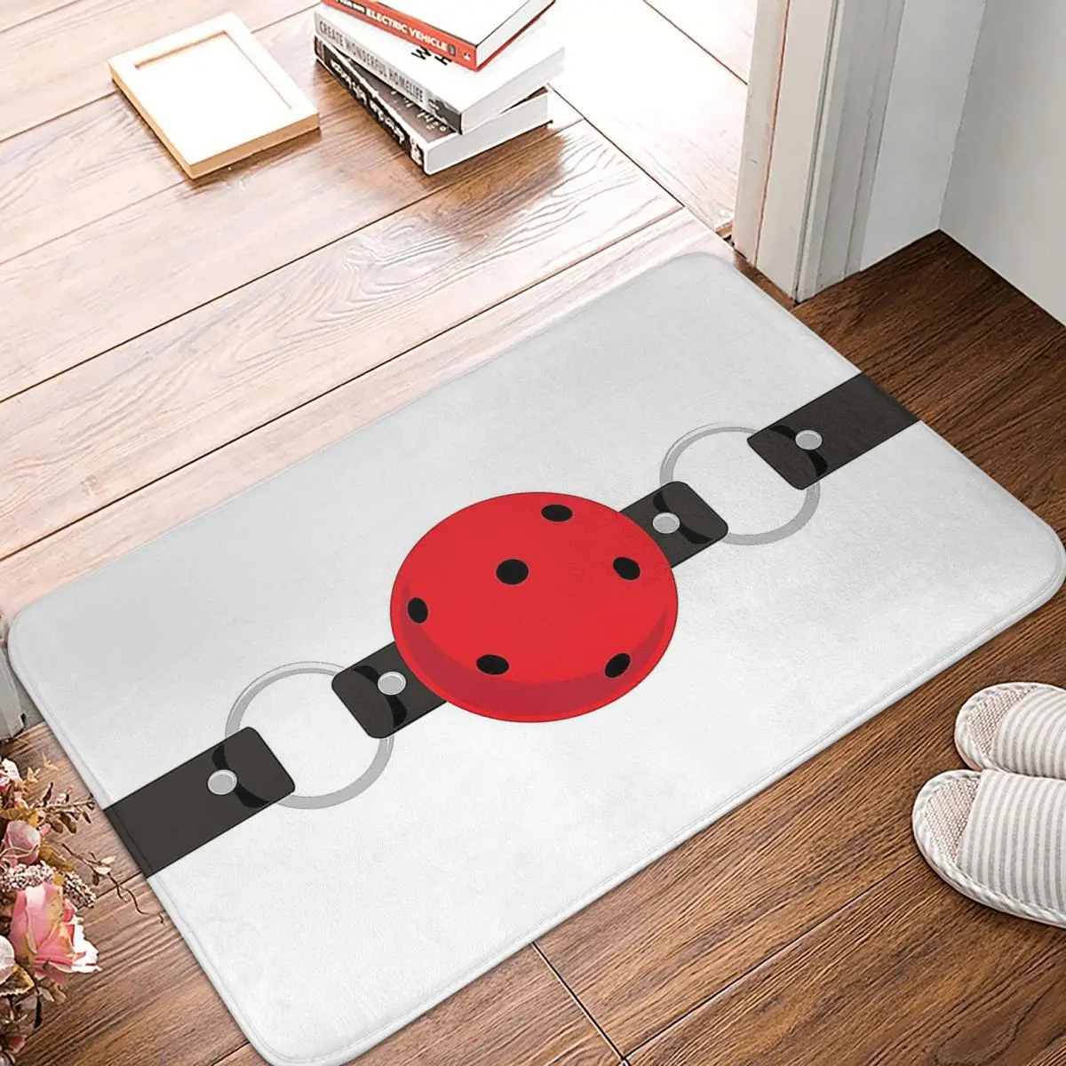 

BDSM Bondage Discipline Dominance Submission Sadism Masochism Bath Non-Slip Carpet Ball Gag Bedroom Mat Welcome Decoration Rug