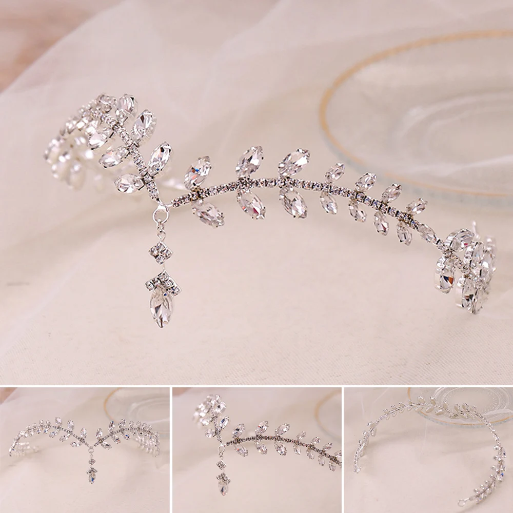 

Ободок для волос из серебристого металла, элегантный нескользящий гипоаллергенный головной убор для женщин, мамы, дочки, друзей