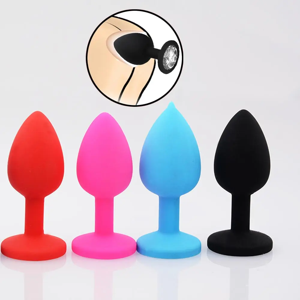 sillicone intimate anal toys silicon omen silicone anal dilator ananlny cork for ass women vibrator men sextots newest