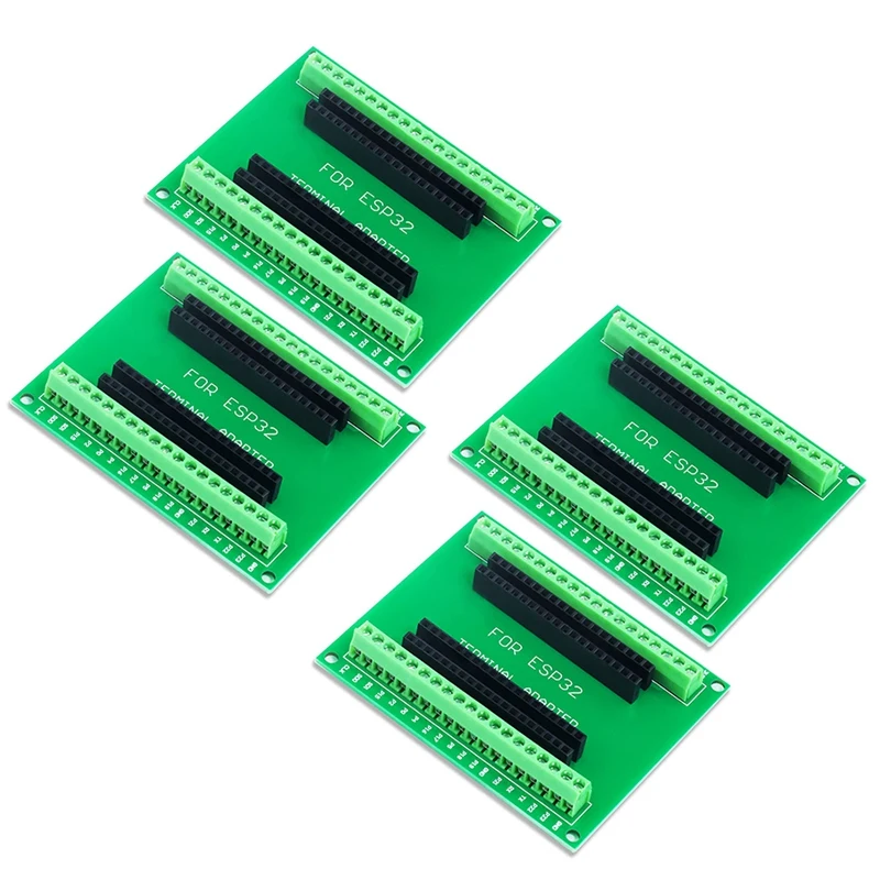 

4Pcs ESP32 Breakout Board GPIO 1 Into 2 For 38PIN Narrow Version ESP32 ESP-WROOM-32 Microcontroller Development Board