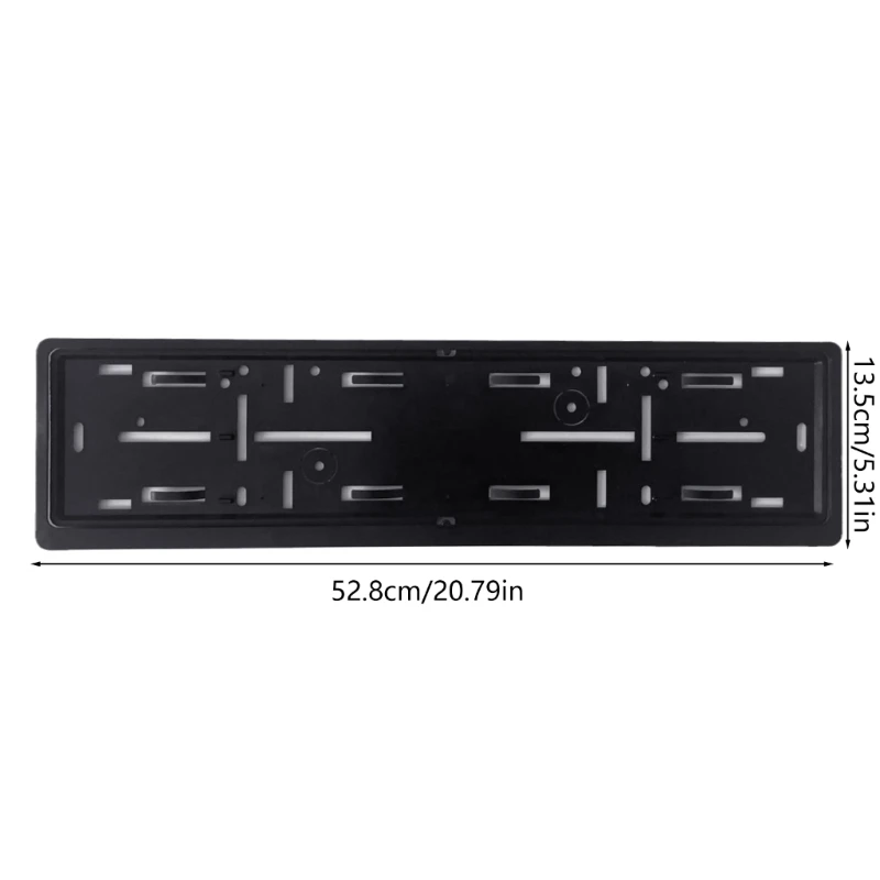 Универсальное крепление номерного знака Отверстие в рамке европейского