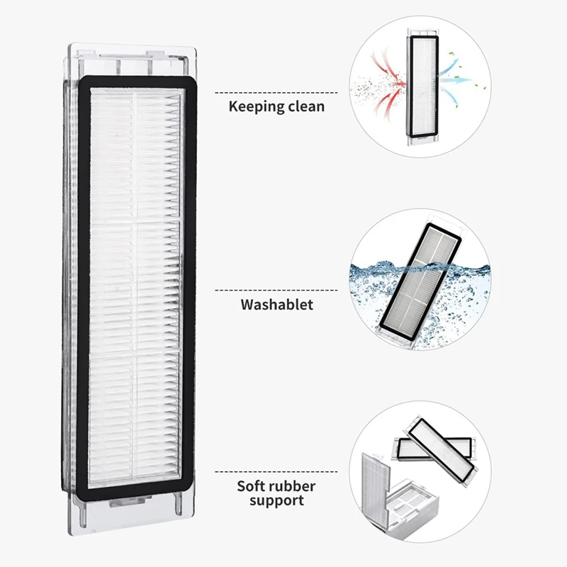 Запасные части для пылесоса Xiaomi Roborock S5 Max S50 S51 S55 S6 Maxs60 S65