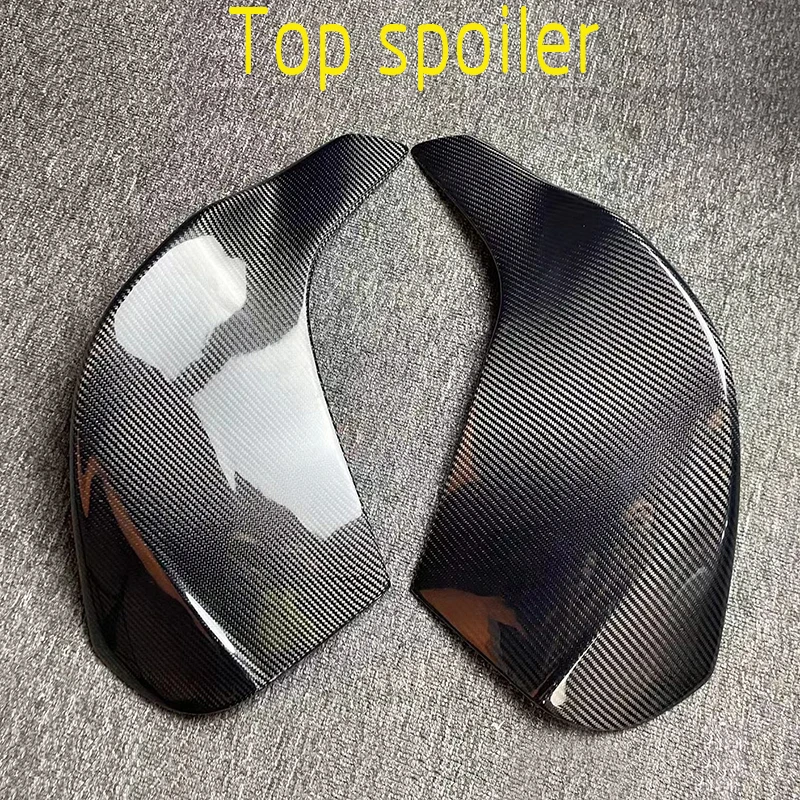 

Для ZEEKR 001 спойлер из углеродного волокна на крышу заднее крыло 2021 2022 2023 zeekr 001 задний багажник автомобиля спойлер, аксессуары 21 шт.