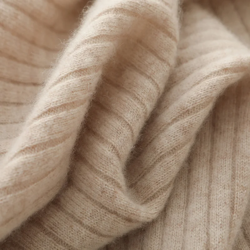 Женское трикотажное платье из 100%-ной шерсти длинная юбка-пуловер с