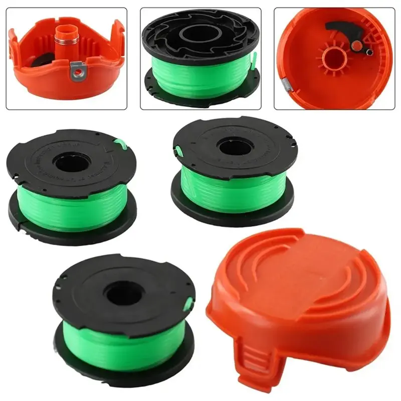 Комплект лески и колпачка для триммера ABFU-Premium Quality для Black & Decker GL7033 GL8033 GL9035: долговечный и надежный. (art.: 3920da86dc59f) - 3920da86dc59f