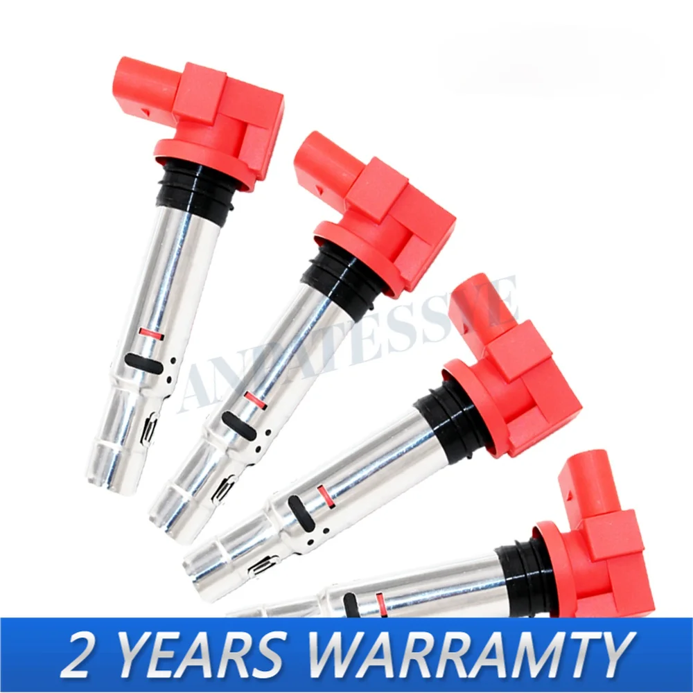 Катушка зажигания 036 905 715 F D E G A B для Golf Jetta Bora Beetle Polo Sharan Tiguan A1 A3 Octavia 1,6 1,4 4 шт.