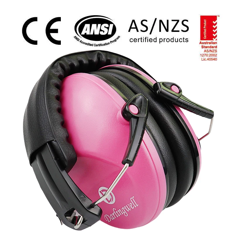 

Darlingwell Shooting Ear Protection Earmuffs Cancelling Safety Ear Muffs for Noise Reduction Hearing Reading Sleeping Working