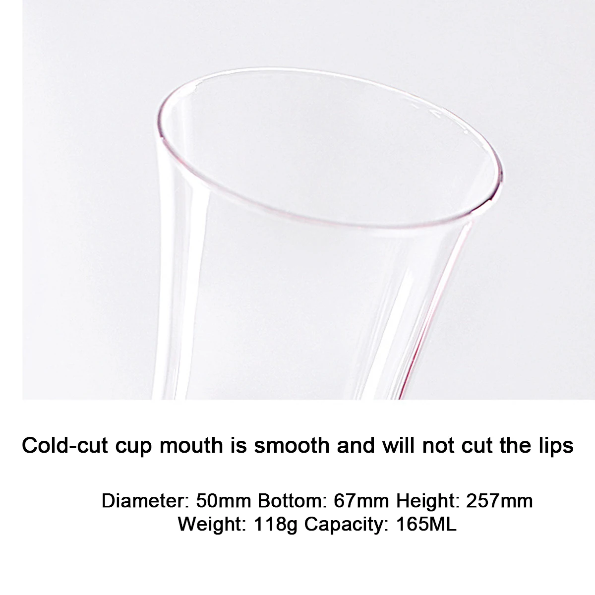 (Логотип может быть выгравирован) 165 мл гальванизированный золотой хрустальный