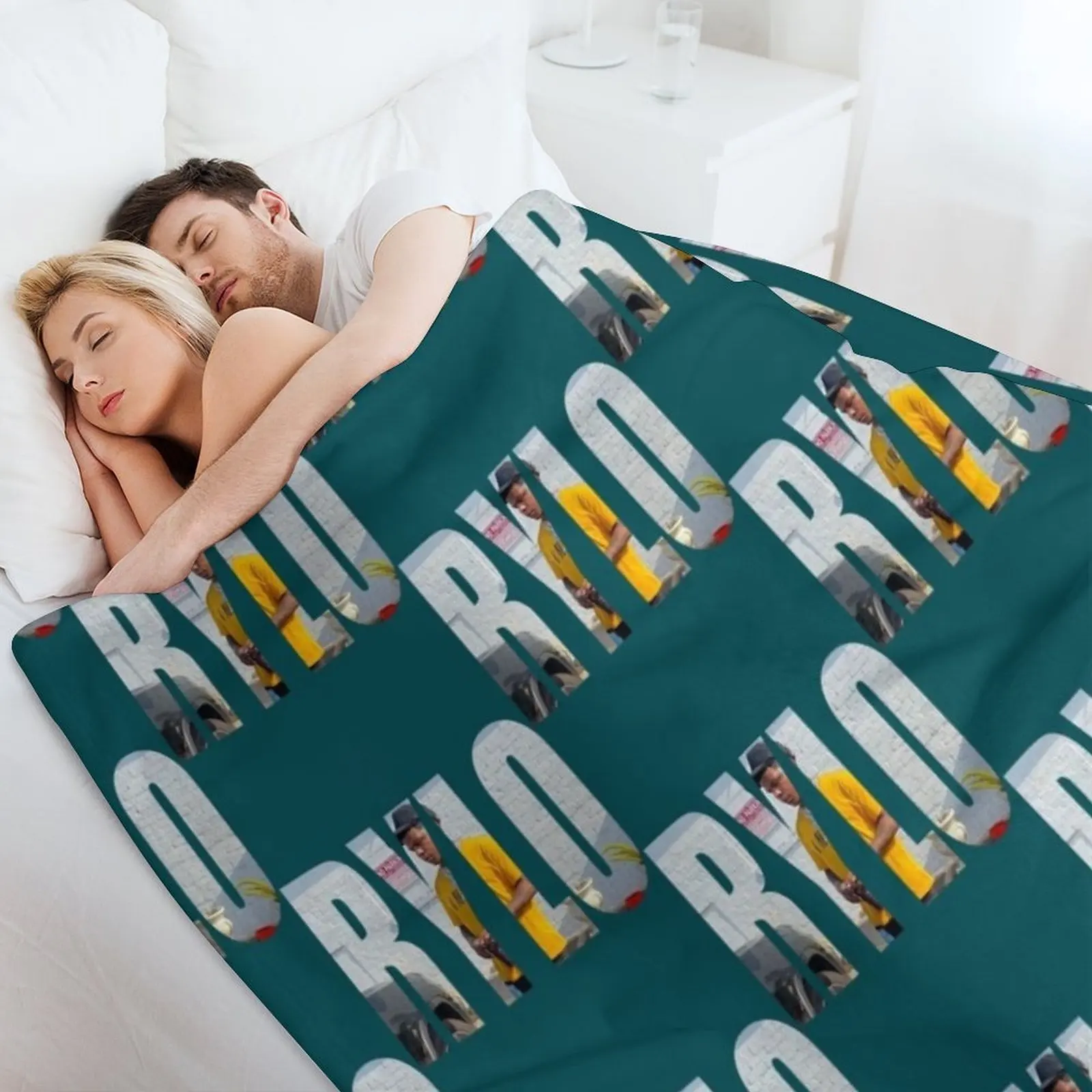 Новое одеяло Rylo Rodriguez Rapper пушистые одеяла для волос