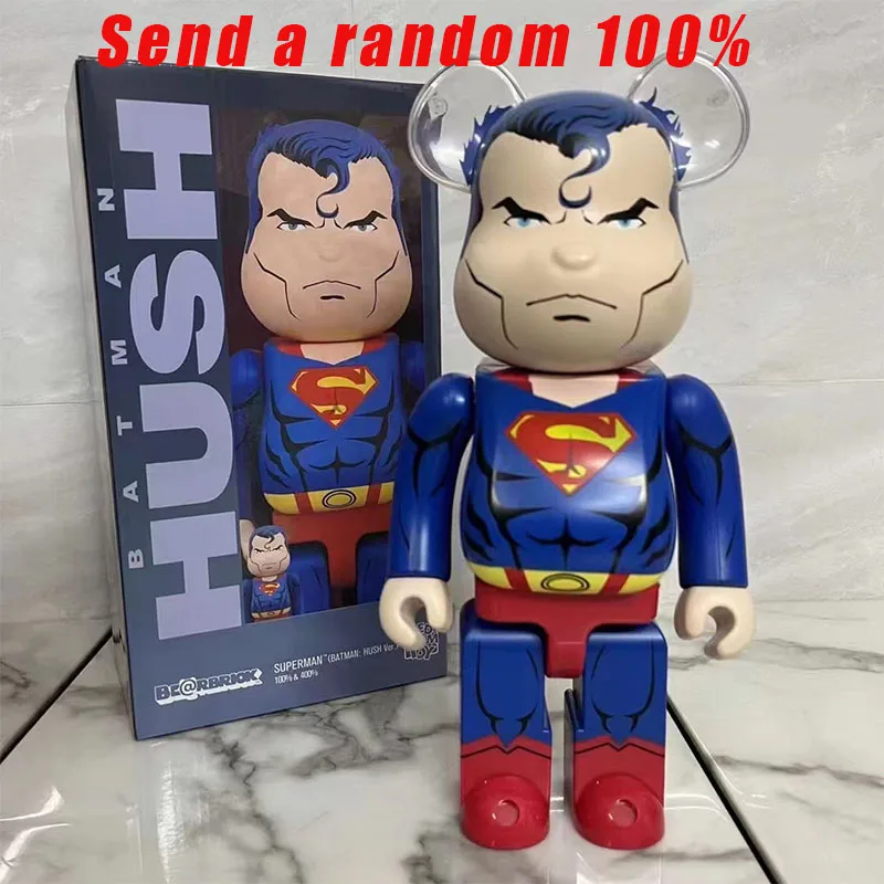 

Новинка Высокое качество Bearbrick 28 см коллекционные предметы Be @ rbrick 400% фигурки медведя из кирпича кавайная модель случайная отправка одного 100%