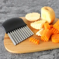 potato cutter chips french fry maker peeler cut dough fruit vegetable kitchen accessories tool knife chopper crinkle wavy slicer