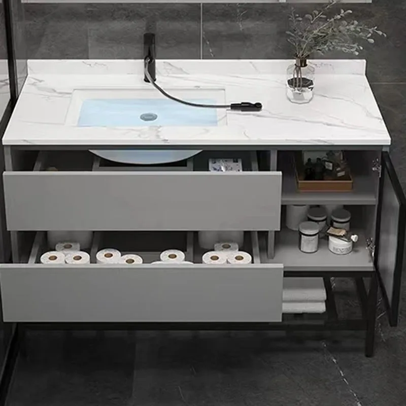 Мебель для ванной комнаты умное освещение зеркальный шкаф Lnclude смеситель