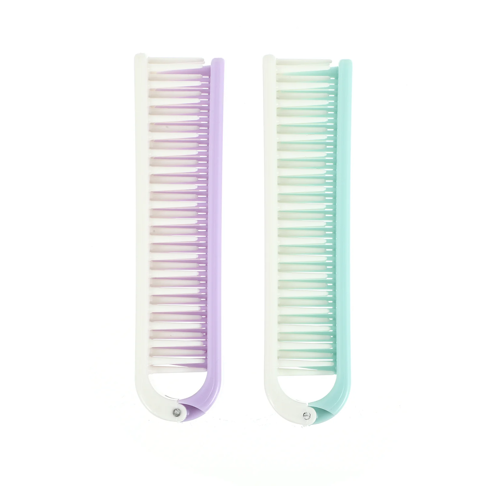 

Comb Hair Travel Anti Static Close Men Women Mini Straight Hairdressing Teethed Purse Locker Foldinggym Car Brush Kid