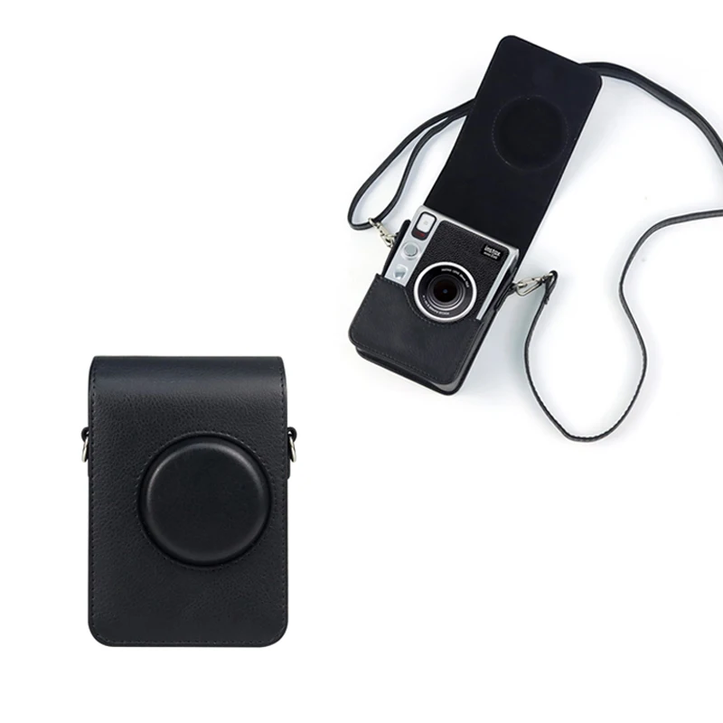 

Camera Bag for Fujifilm Instax Mini EVO Instant Film Camera Case PU Leather Protective Bag With Straps