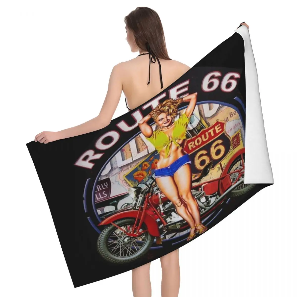 

Индивидуальное быстросохнущее пляжное банное полотенце из микрофибры, воздухопроницаемое полотенце для сауны и ванной