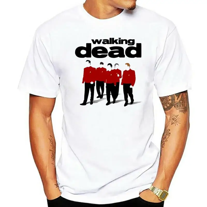 

Reality Glitchs Mens Dead Red Shirts T-Shirt men t shirt