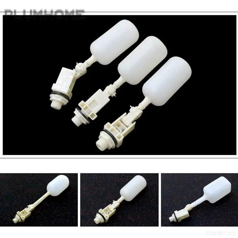 

Plastic Mini Water Float Ball Valve Shut Off 1/2 Inch Automatic Feed Fill Fish Tank Aquarium Water Humidifier Valve