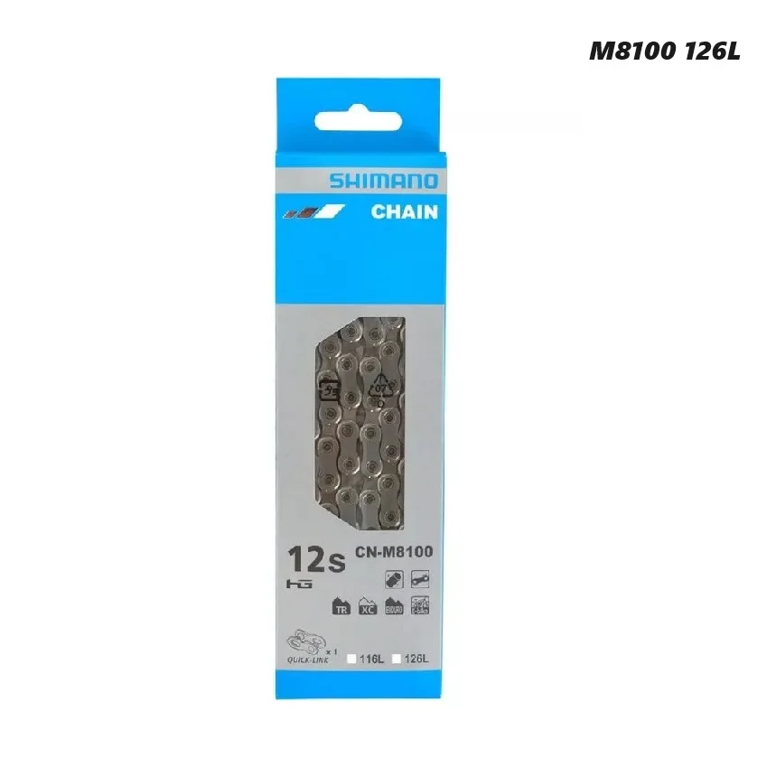 SHIMANO 9/10/11/12 скоростная велосипедная цепь HG53 HG54 HG701 M8100 9100 дорожная 116/126 звеньев 8 В 9