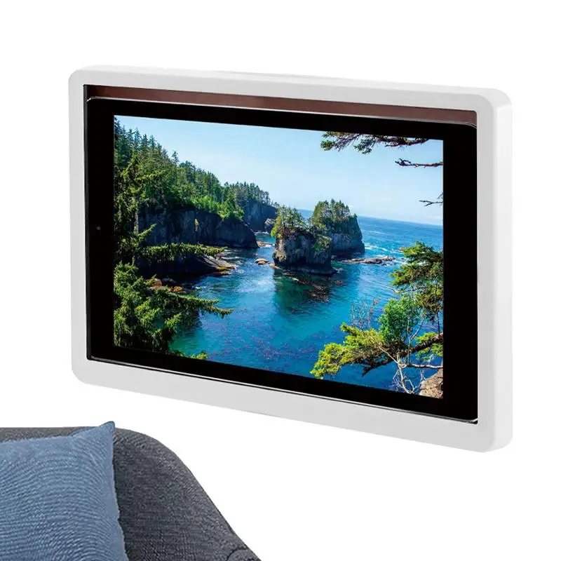 

Полки для ванной комнаты, коробка для хранения, душ, погоня за просмотром фильмов, видео, водонепроницаемый герметичный настенный держатель с бесплатным пробойником