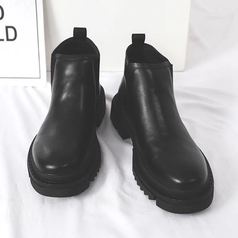 Ботильоны рабочие мужские ручной работы Роскошные итальянские брендовые зимние