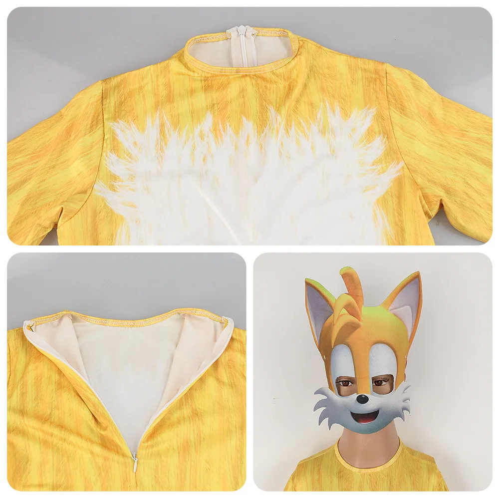 Детское Платье На Хэллоуин Элегантный Костюм Для Косплея С Персонажем ежик Соник