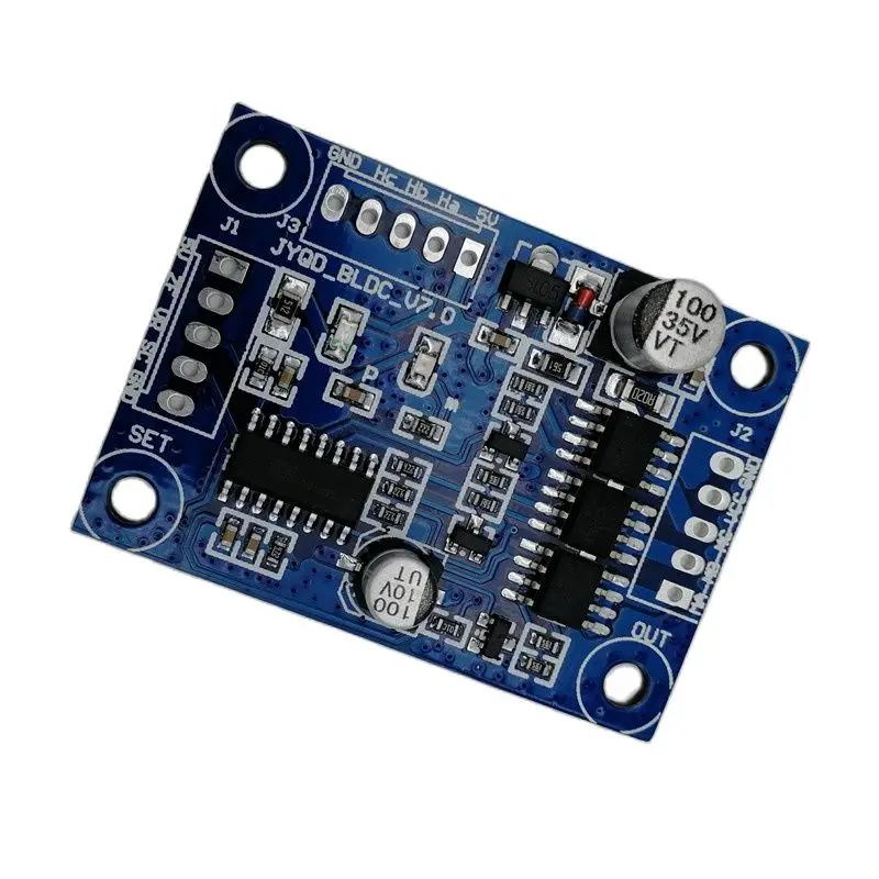 

JUYI12/24V DC Brushless DC Motor Control Board Motor Driver for Less Than 3A 20mm ~57mm BLDC Hall motor JYQD_V7.0