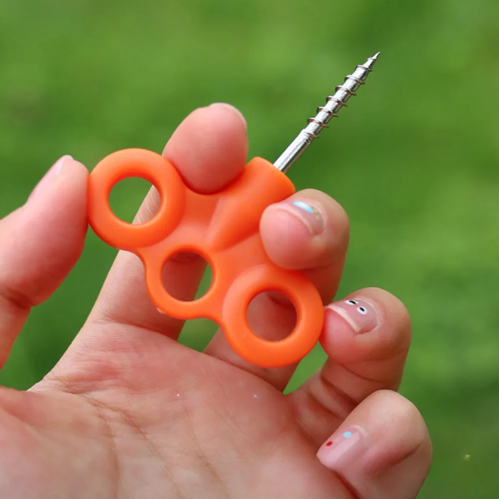 Глэмпинг-гвоздь для палатки с шипами 1-2 человек. Легкое туристическое снаряжение.