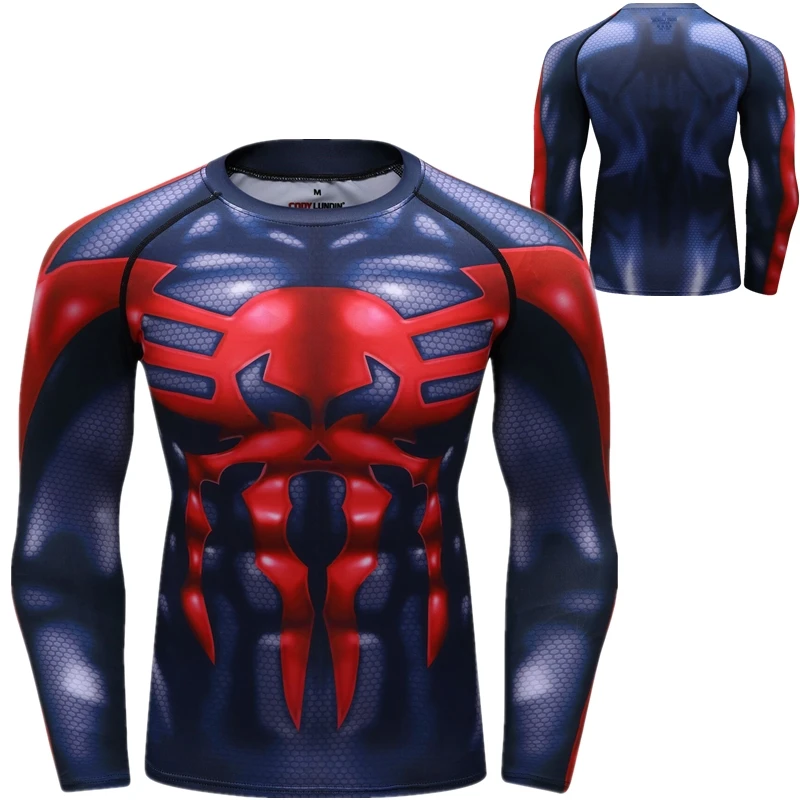 Футболка мужская эластичная быстросохнущая с принтом Мстители 3 Бесконечная