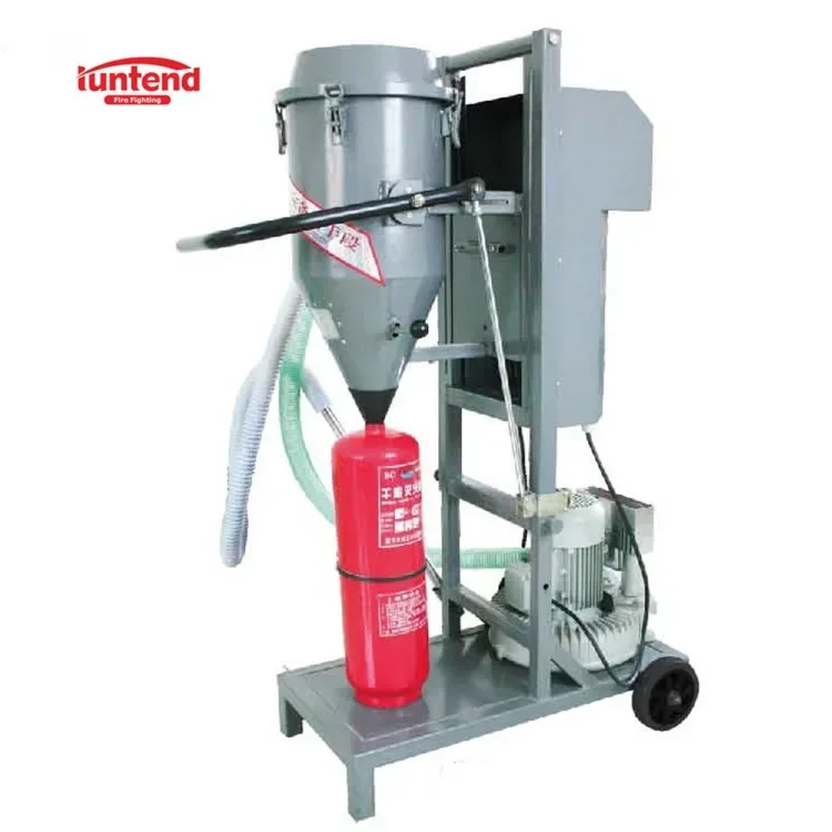 Hengyang Runtai Automatic Dry Powder Fire Extinguisher Refilling Machine/ Filler