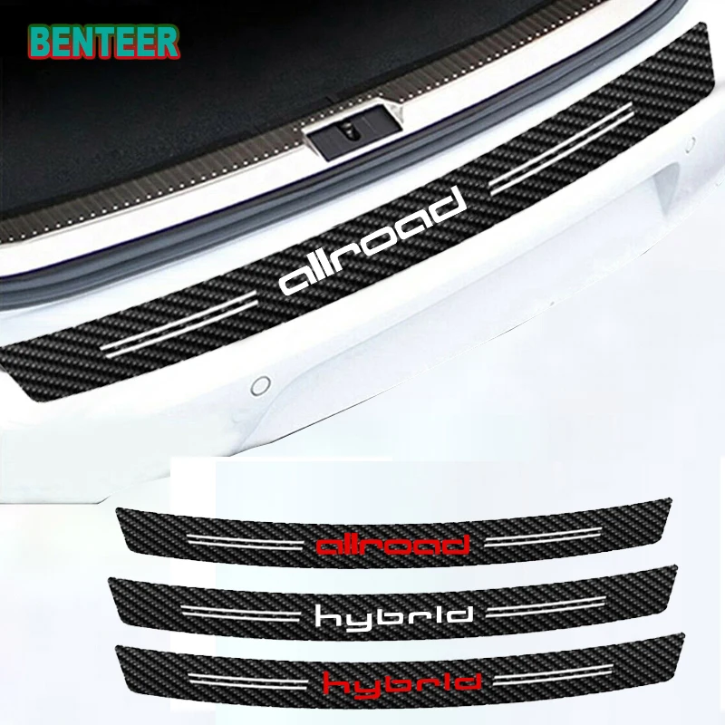 

Carbon fiber Car After bumper sticker For Audi A1 A3 A4 A5 A6 A7 A8 Q1 Q3 Q5 Q7 Q8 TT B5 B6 B7 B8 B9 8P 8V 8L C6 C5 C7 4F