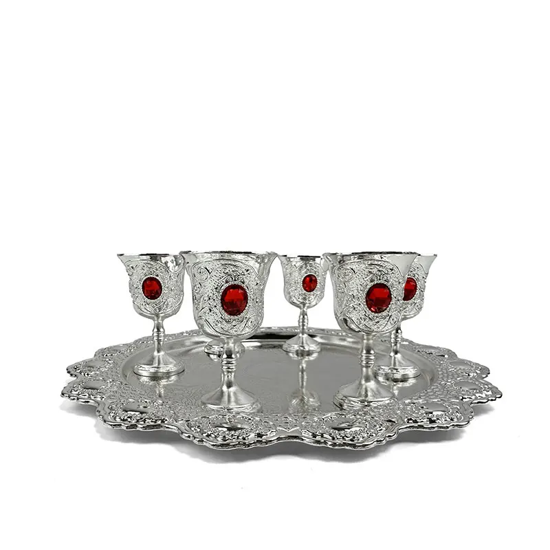 Высококачественный винный набор с драгоценными камнями горшок для белого вина