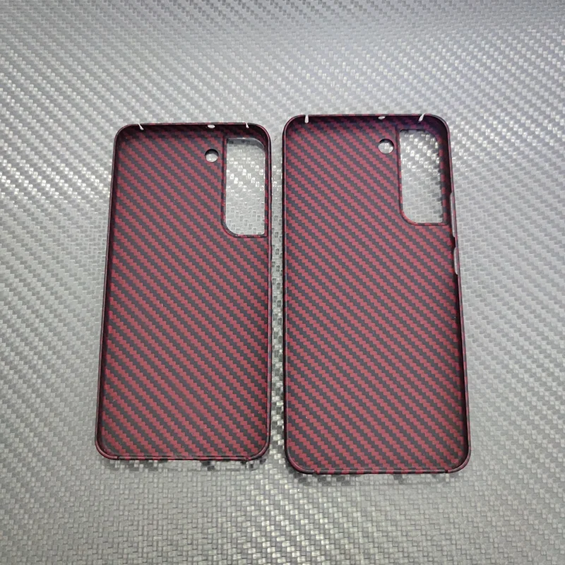 Cena Etui Na Telefon Do Samsung Galaxy S22 Ultra Aramidowe Włókno S22 Plus Czerwony Czarny Cienki Otwór Etui Z Włókna Węglowego Do Samsung Galaxy S22 Okładka