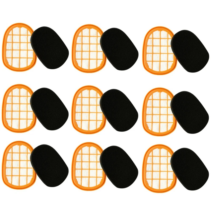 

SANQ 9 PCS Dust Cotton Filter for FC6812 6814 6823 6827 6908 Vacuum Cleaner Replacemnet Filters Parts