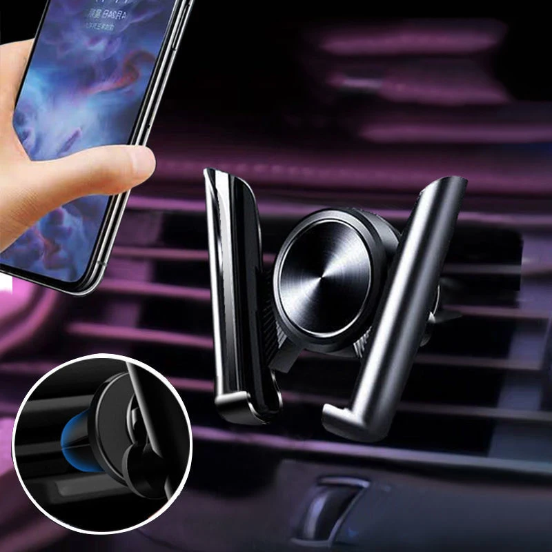 

Gravity Mobile Phone Holder Car Air Vent Mount Stand Smartphone GPS Bracket Support for Iphone Huawei Samsung Google Nexus HTC