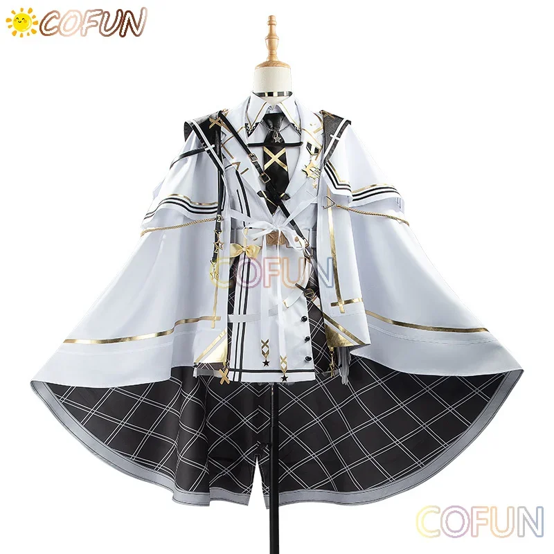 COFUN [по индивидуальному заказу] NIJISANJI Vtuber Сасаки Саку Косплей Костюм Хэллоуин