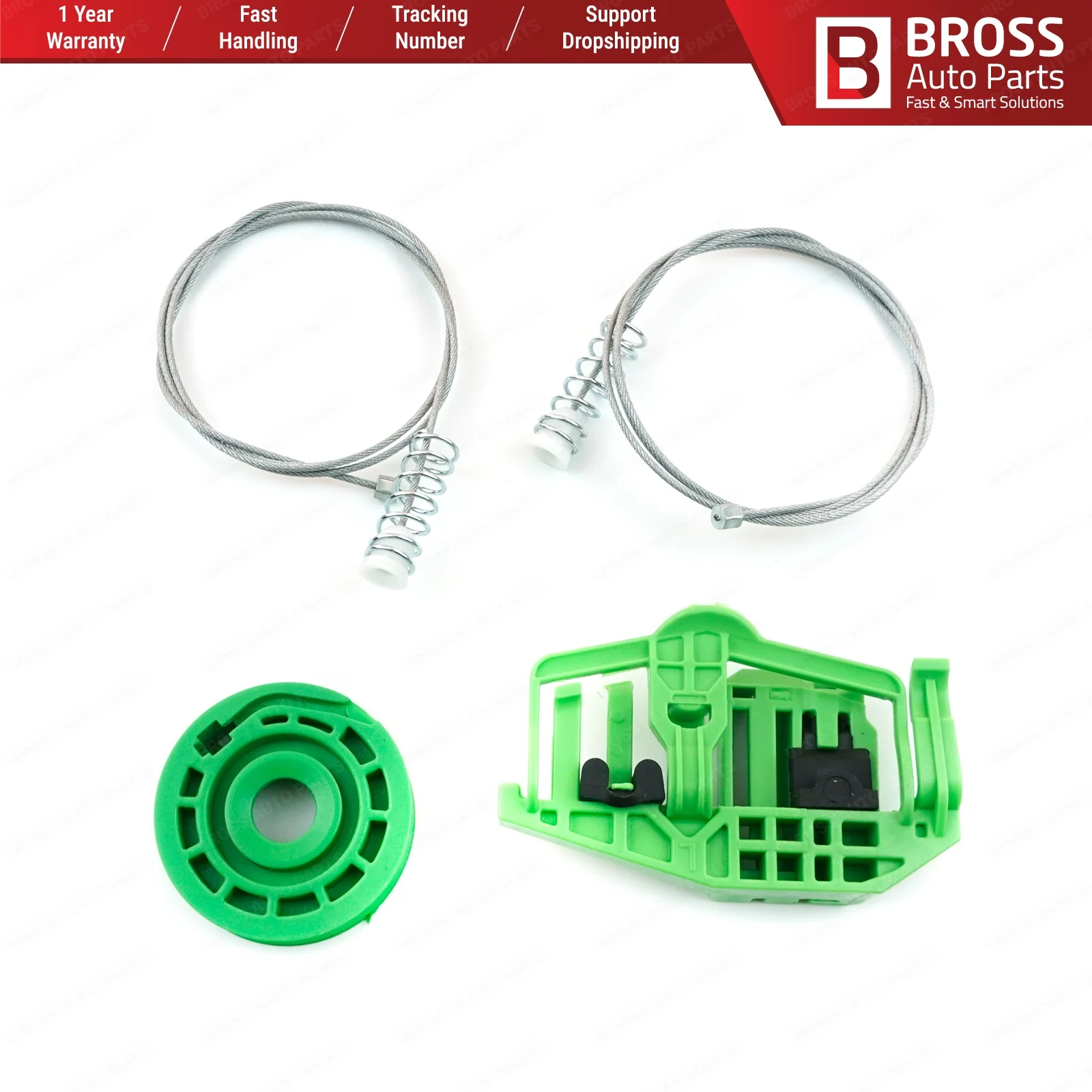 Автозапчасти Bross BWR661 регулятор электростеклоподъемника Ремонтный комплект