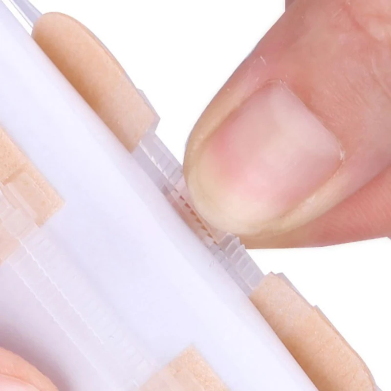 Ремешок на молнии пластыри для закрытия ран дышащие бесшовные эластичные шовные