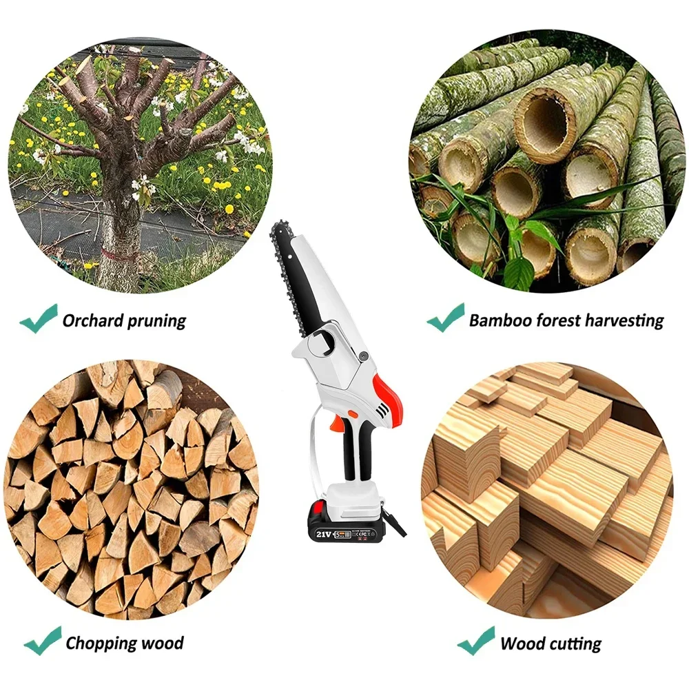 1 шт. 4-дюймовые 6-дюймовые стальные мини цепи для бензопилы электрические