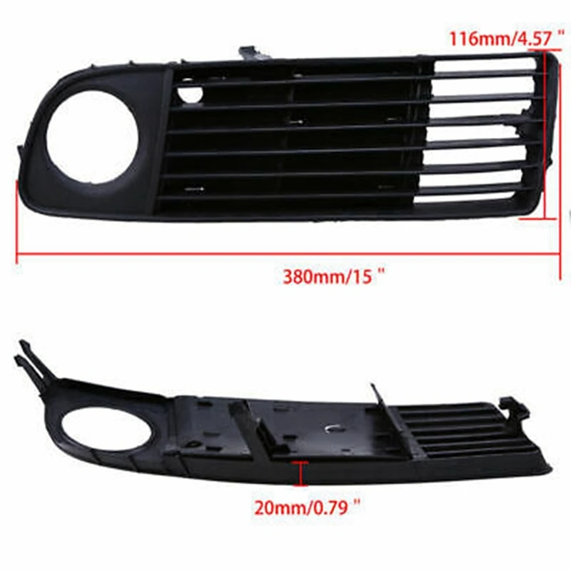 Автомобильный передний бампер противотуманная фара решетка рамка крышка для A6 C5