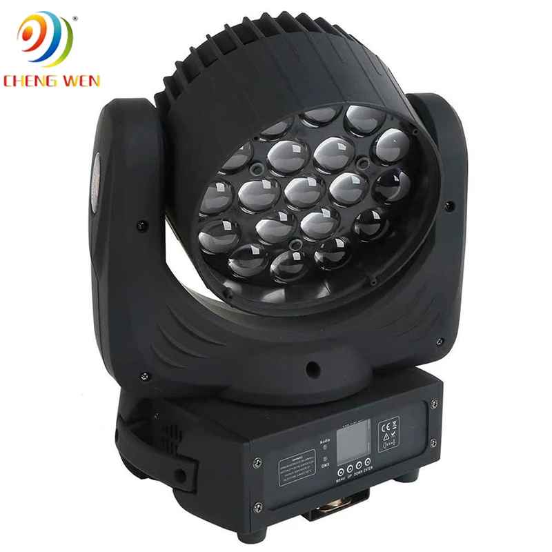 

Dj Equipment 19x15W 4 in 1 LED Moving Head Zoom Wash Stage Light